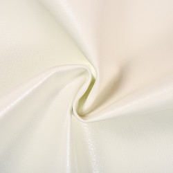 Ткань Дерматин (Кожзам) для мебели, цвет Белый (на отрез)  в Орехово-Зуево