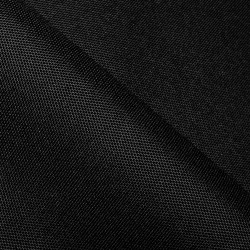 Ткань Оксфорд 600D PU, Черный (на отрез)  в Орехово-Зуево