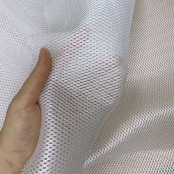 Сетка 3D трехслойная Air mesh 160 гр/м2, цвет Белый (на отрез)  в Орехово-Зуево