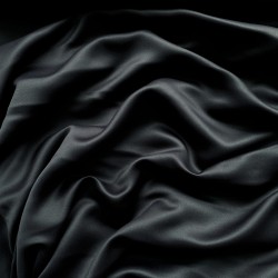 Светозатемняющая ткань для штор &quot;Блэкаут&quot; 95% (Blackout), цвет Черный (на отрез)  в Орехово-Зуево
