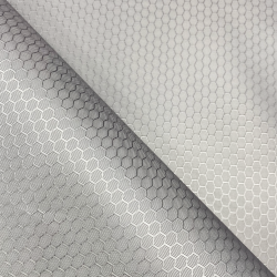 Ткань Оксфорд 300D PU Рип-Стоп СОТЫ, цвет Светло-Серый (на отрез)  в Орехово-Зуево