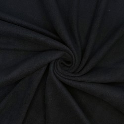 Флис Односторонний 130 гр/м2, цвет Черный (на отрез)  в Орехово-Зуево