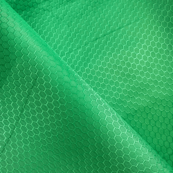 Ткань Оксфорд 300D PU Рип-Стоп СОТЫ, цвет Зелёный (на отрез)  в Орехово-Зуево