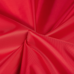Ткань Оксфорд 210D PU, Красный (на отрез)  в Орехово-Зуево