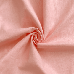 Ткань Перкаль, цвет Персиковый (на отрез)  в Орехово-Зуево